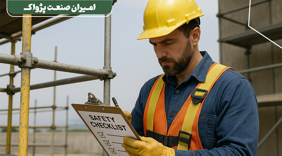 نکات ایمنی در داربست بندی