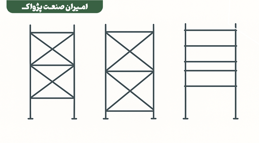تفاوت داربست چکشی با داربست مثلثی و داربست مدولار